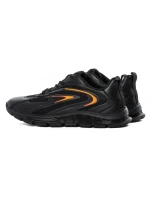 Pantofi Sport Barbati 9517 Negru-Portocaliu (M38) Mels