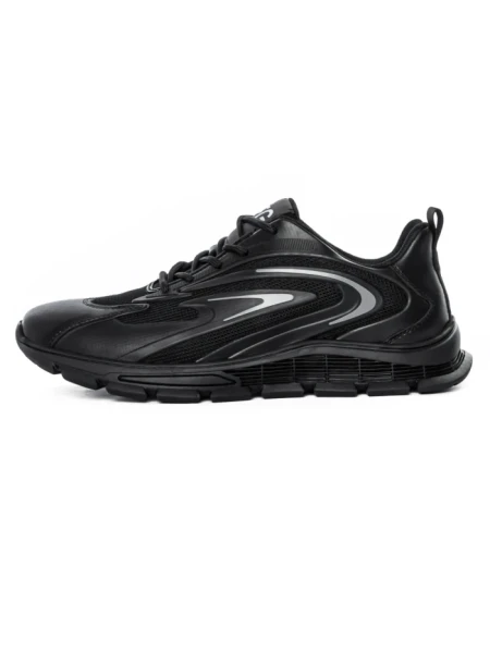 Pantofi Sport Barbati 9517 Negru-Gri (M38) Mels