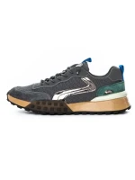 Pantofi Sport Barbati 88926 Gri-Verde (B09) Mels