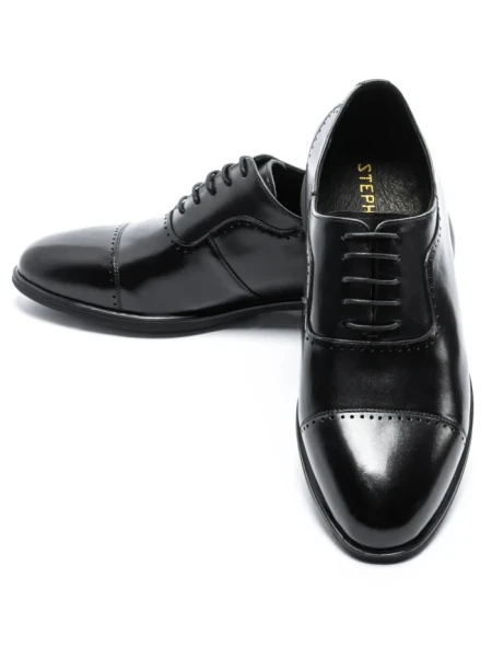 Pantofi Barbati F066-023 Black (C26) Stephano