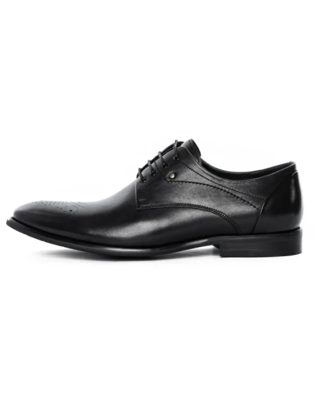 Pantofi Barbati din piele naturala Y006A-26F Negru (B22) Stephano