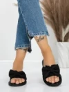 Papuci Dama cu Talpa Joasa 5PT9 BLACK | MEI