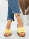 Papuci Dama cu Talpa Joasa 5PT9 YELLOW | MEI