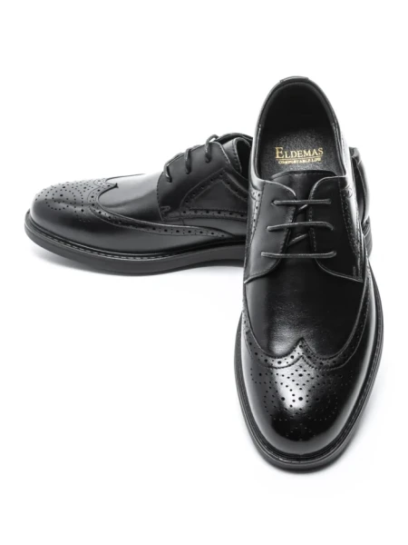 Pantofi Barbati 1D7375 Negru Eldemas