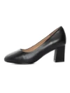 Pantofi cu Toc gros 20712 Negru | Formazione