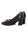 Pantofi cu Toc gros 20712 Negru | Formazione