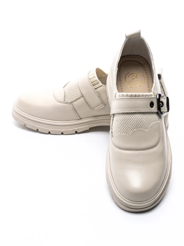 Pantofi Casual Dama 23725 Crem Formazione