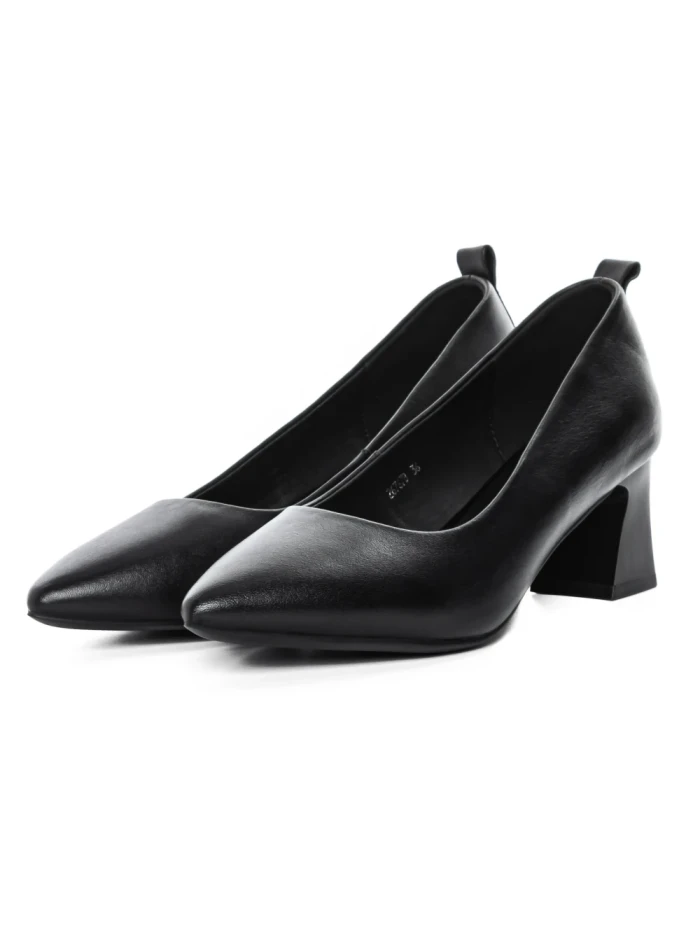 Pantofi cu Toc gros 267678 Negru | Formazione