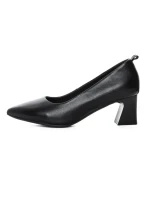Pantofi cu Toc gros 267678 Negru | Formazione