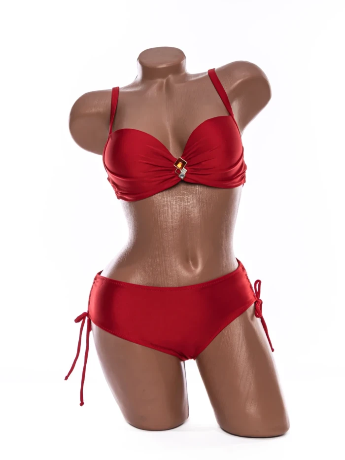 Costum de baie dama F105 ROSU | MEINA