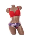 Costum de baie dama L29-3 ROSU | MEINA
