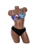 Costum de baie dama F662 MOV-ALBASTRU | MEINA