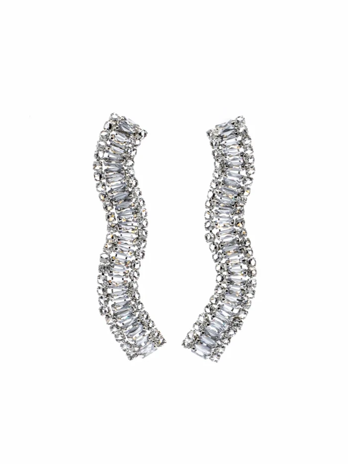 Set Colier + Cercei CLR009 ARGINTIU | MEI