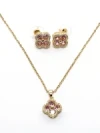 Set Colier + Cercei CLR003 AURIU-ROZ | MEI