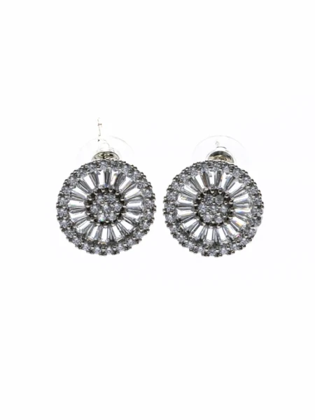 Set Colier + Cercei CLR004 ARGINTIU | MEI