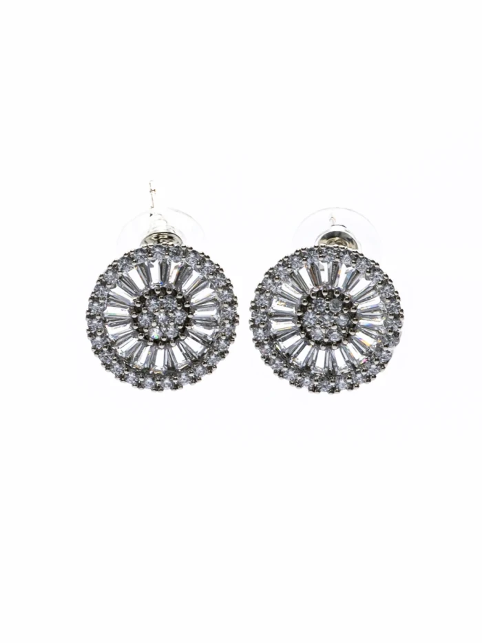 Set Colier + Cercei CLR004 ARGINTIU | MEI