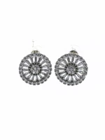 Set Colier + Cercei CLR004 ARGINTIU | MEI