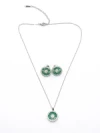Set Colier + Cercei CLR004 VERDE | MEI
