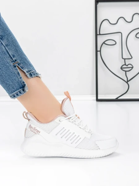 Sneakers Dama CS-B0603 WHITE | BERLINER