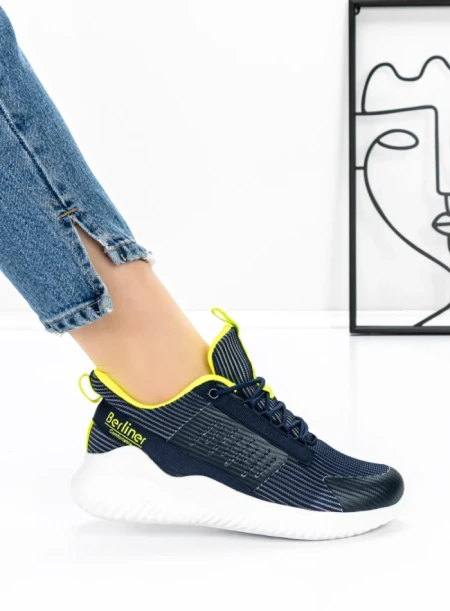 Sneakers Dama CS-B0603 DARK BLUE | BERLINER