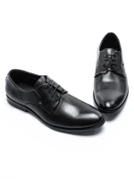 Pantofi Barbati din piele naturala Y006A-10A Negru | Stephano