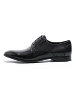 Pantofi Barbati din piele naturala Y079-02F Negru | Stephano