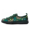 Pantofi Casual Dama 7866 Verde Formazione