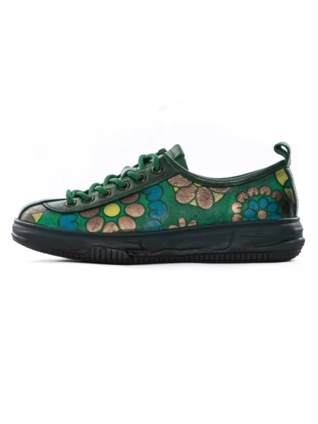 Pantofi Casual Dama 7866 Verde Formazione