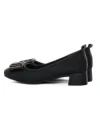 Pantofi cu Toc gros TP5008 Negru | Formazione