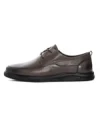 Pantofi Barbati din piele naturala W2101 Gri (L26) Mels