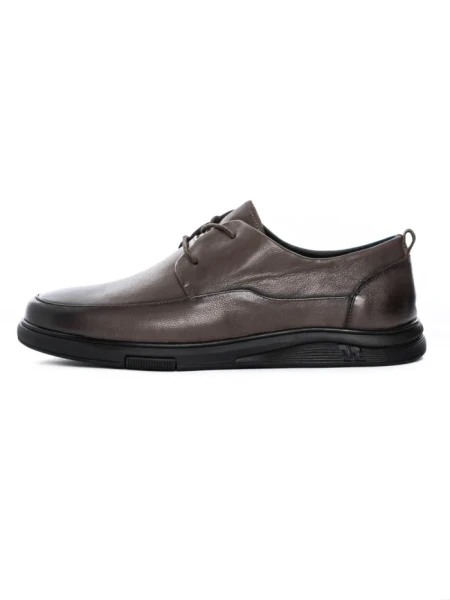 Pantofi Barbati din piele naturala W2101 Gri (L26) Mels