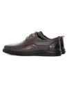 Pantofi Barbati din piele naturala W2101 Gri (L26) Mels