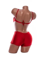 Costum de Baie Dama 2 Piese A2045 Roz » meishop.life