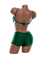 Costum de Baie Dama 2 Piese A2045 Roz » meishop.life