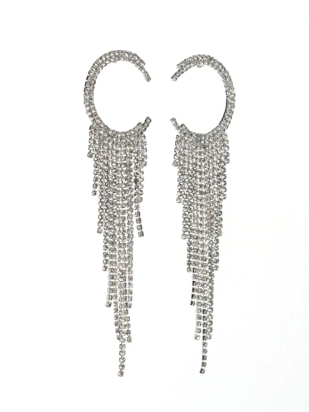 Cercei de Dama CRC018 Argintiu | Mei » meishop.life