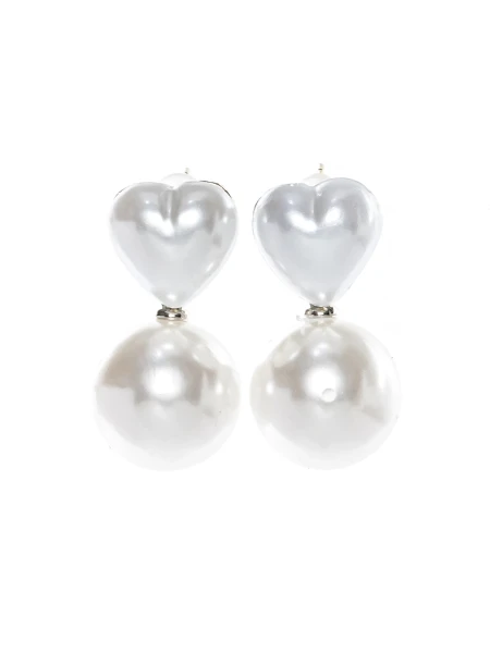 Cercei de Dama CRC014 Alb | Mei » meishop.life