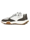 Pantofi Sport Barbati 8606 Alb-Cafea Franco Gerardo