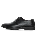 Pantofi Barbati din piele naturala 91785 Negru (L9) Mels