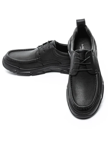 Pantofi Barbati din piele naturala B32323 Negru (C34) Mels