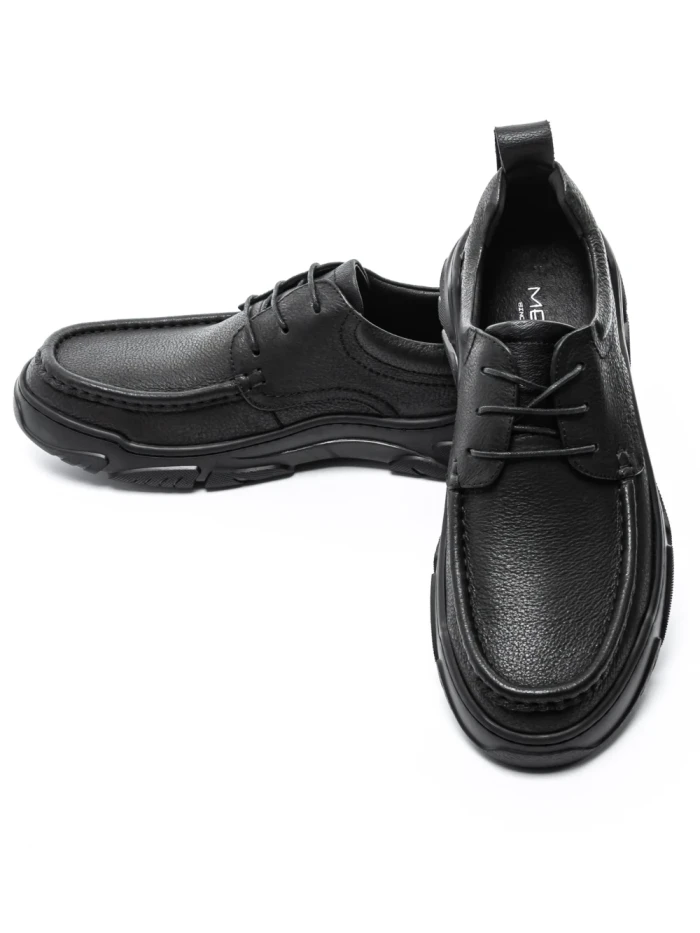 Pantofi Barbati din piele naturala B32323 Negru (C34) Mels