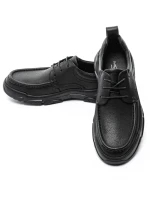 Pantofi Barbati din piele naturala B32323 Negru (C34) Mels