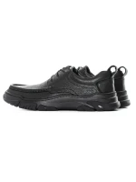 Pantofi Barbati din piele naturala B32323 Negru (C34) Mels