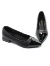 Pantofi cu Toc gros D26-103 Negru | Formazione