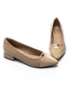 Pantofi cu Toc gros D26-103 Piersica | Formazione