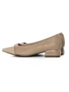 Pantofi cu Toc gros D26-103 Piersica | Formazione