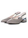 Pantofi cu Toc gros K1670-61B Gri Jose Simon