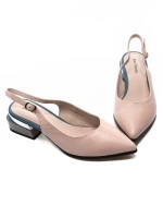Pantofi cu Toc gros K1670-61A Roz Jose Simon