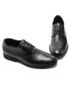 Pantofi Barbati din piele naturala K3505 Black (M44) Stephano