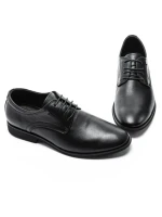 Pantofi Barbati din piele naturala K3505 Black (M44) Stephano