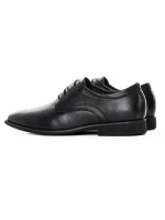 Pantofi Barbati din piele naturala K3505 Black (M44) Stephano